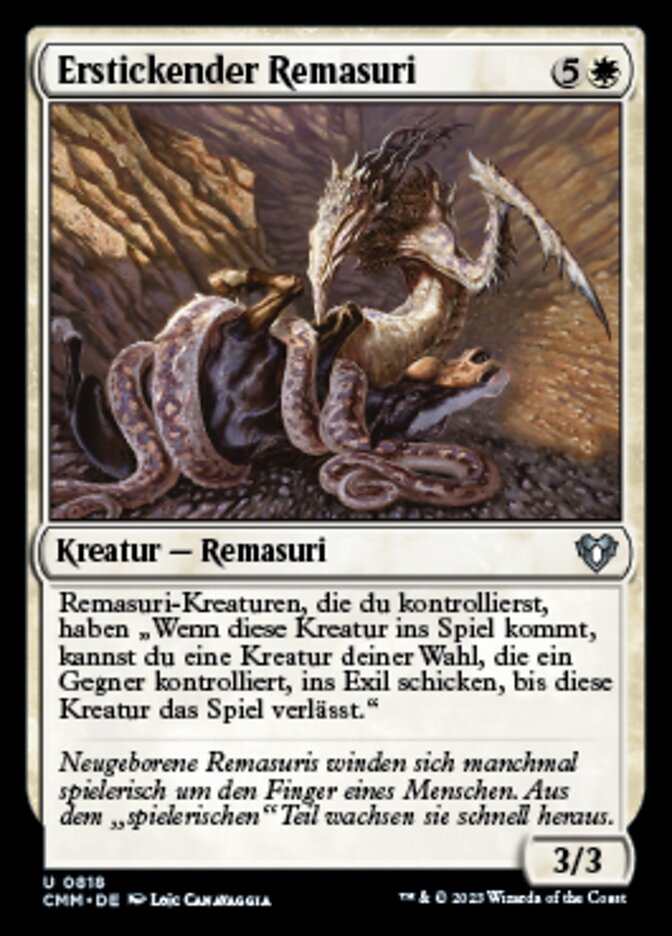 Erstickender Remasuri