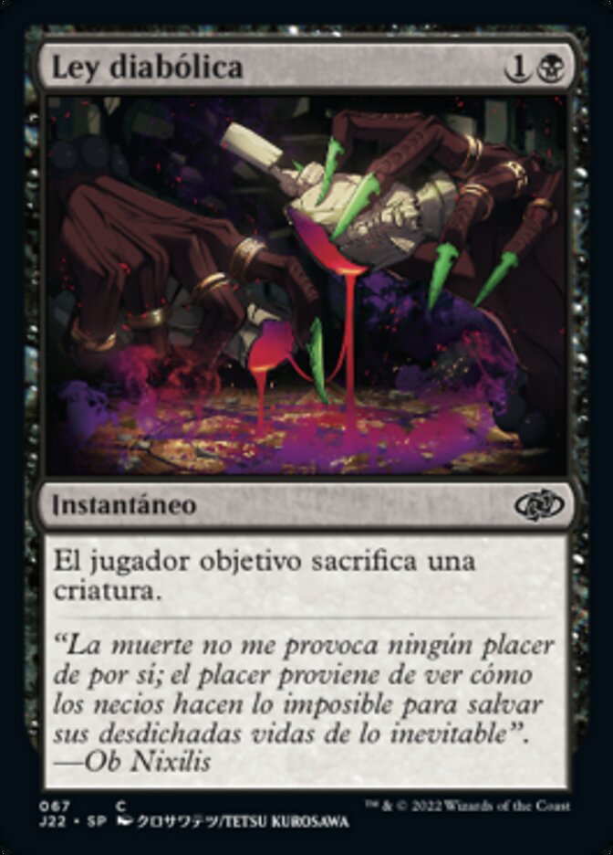 Ley diabólica