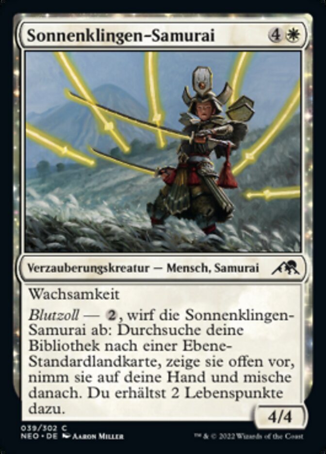 Sonnenklingen-Samurai