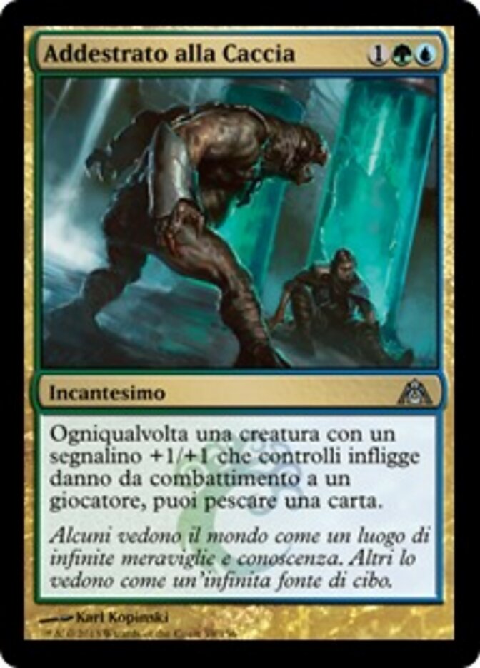 Addestrato alla Caccia