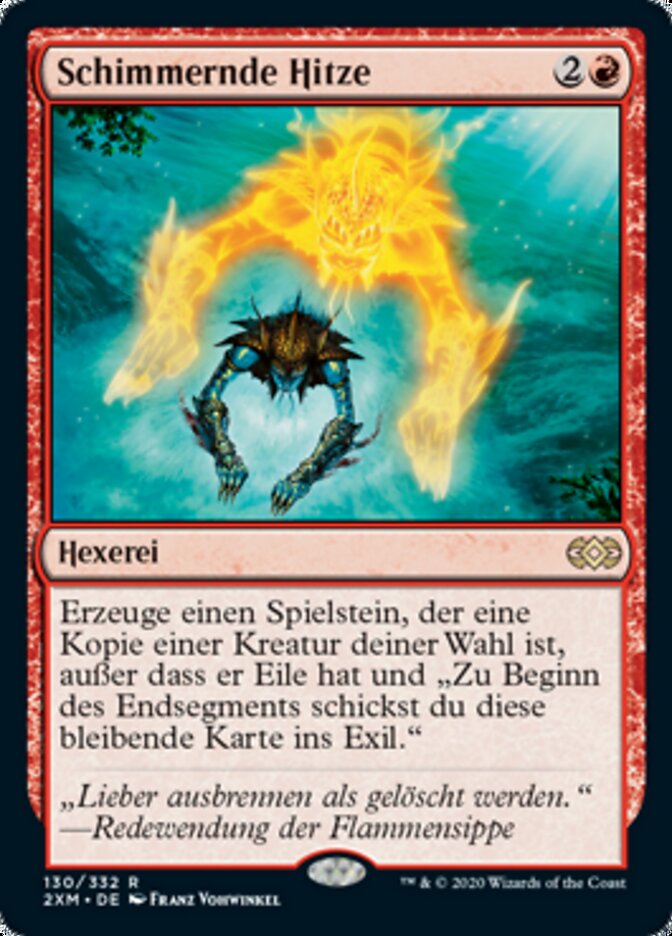 Schimmernde Hitze