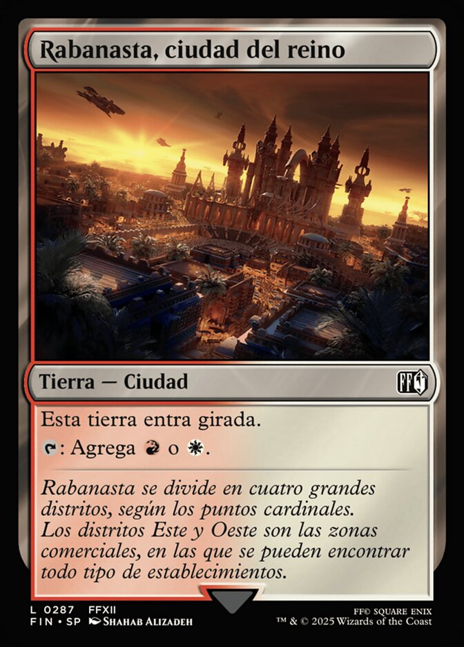 Rabanasta, ciudad del reino