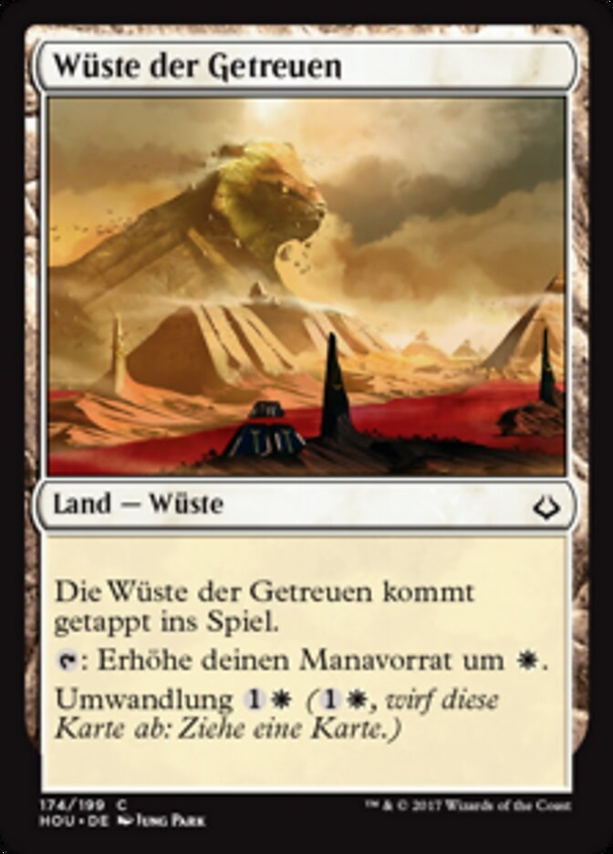 Wüste der Getreuen