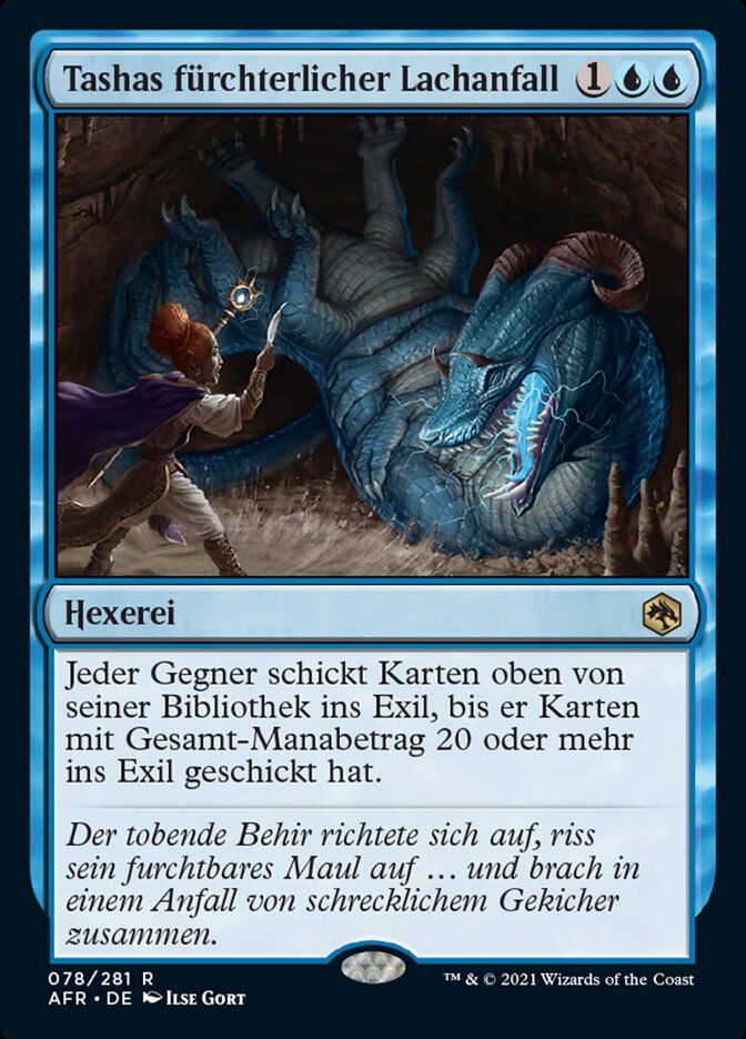 Tashas fürchterlicher Lachanfall