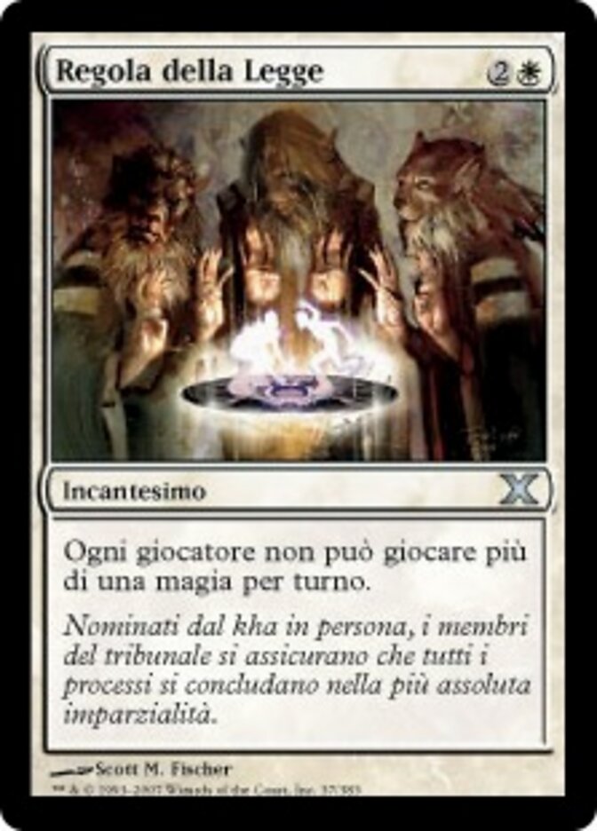 Regola della Legge