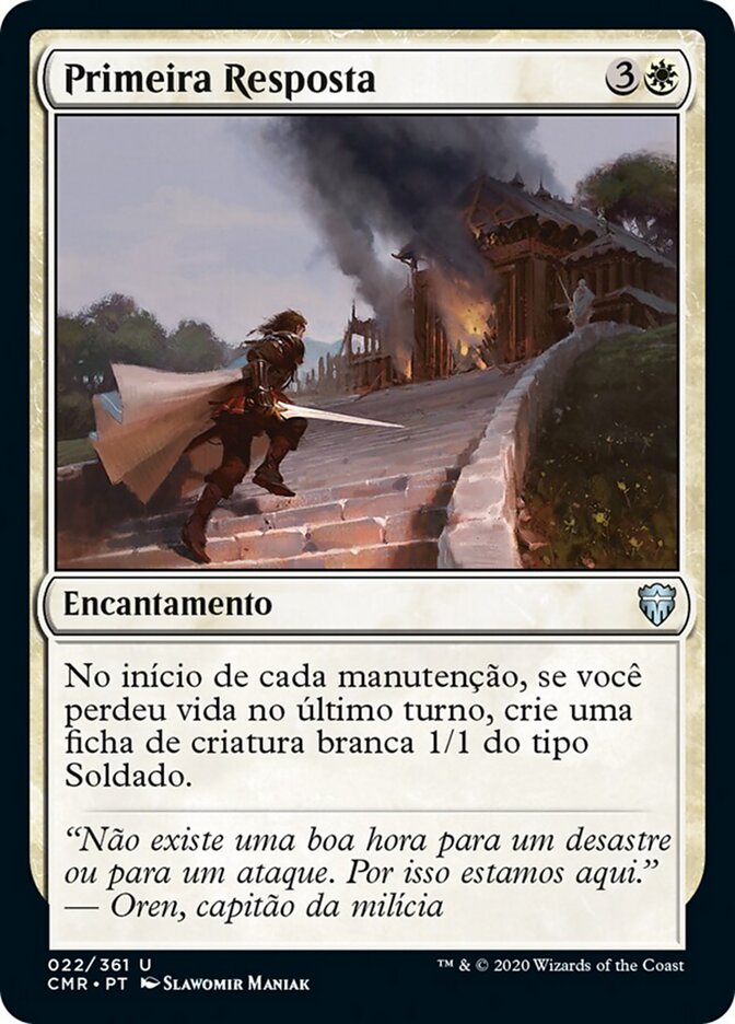 Primeira Resposta
