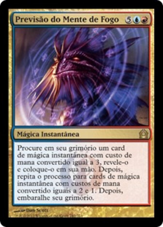 Previsão do Mente de Fogo