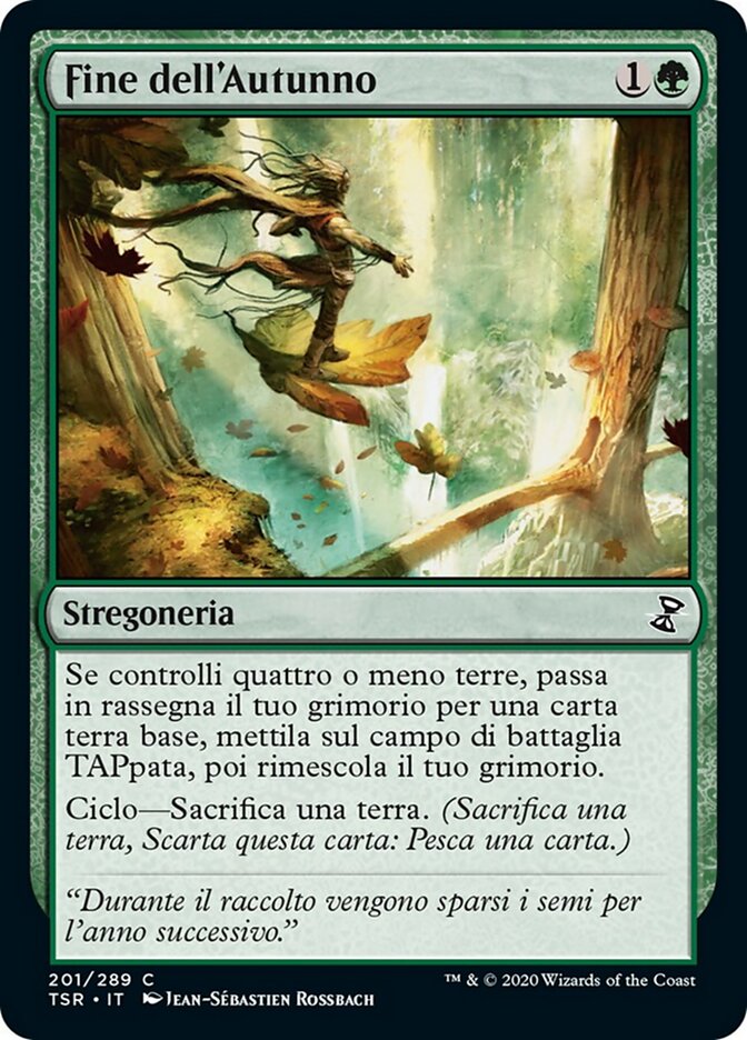 Fine dell'Autunno