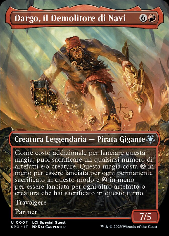 Dargo, il Demolitore di Navi