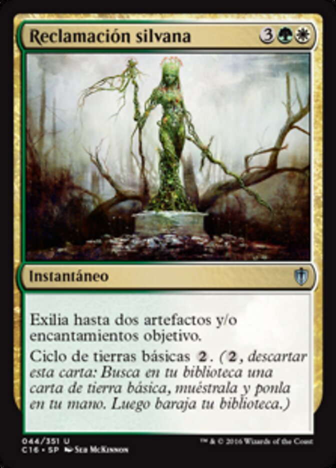 Reclamación silvana