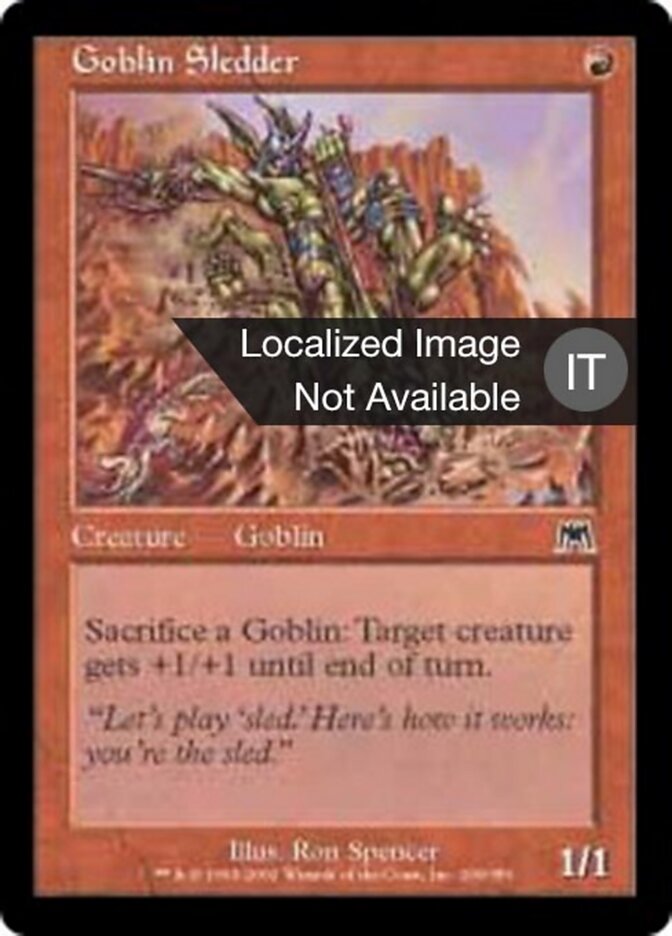 Goblin su Slitta