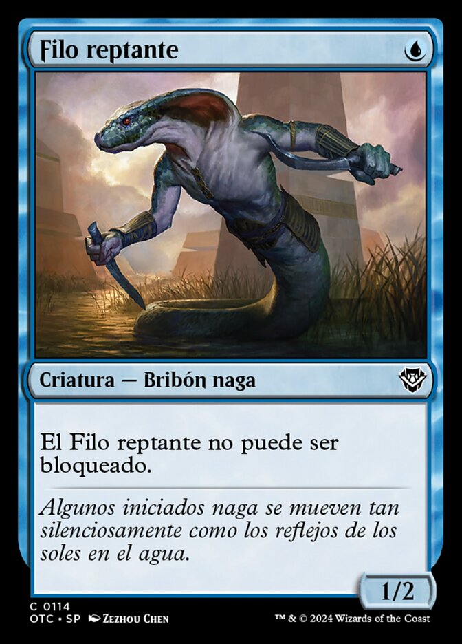 Filo reptante