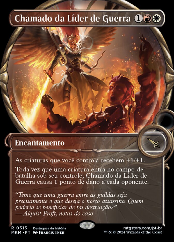 Chamado da Líder de Guerra
