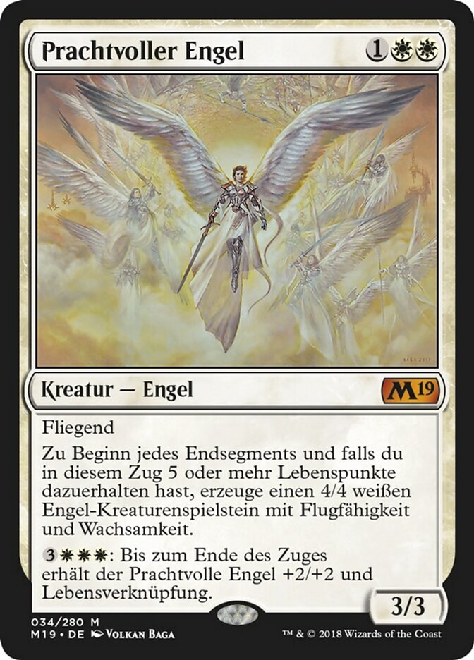 Prachtvoller Engel