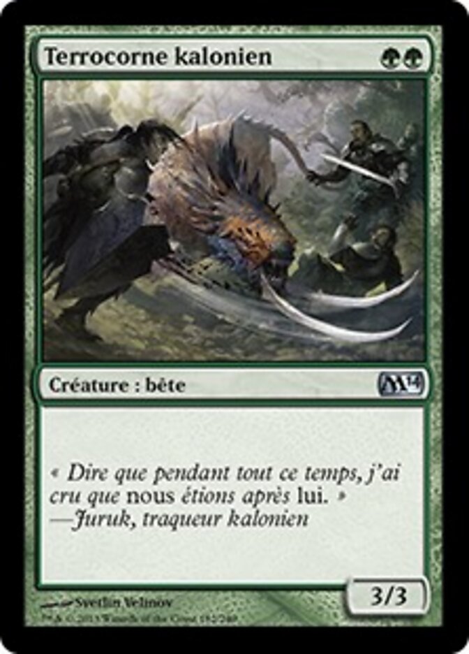 Terrocorne kalonien