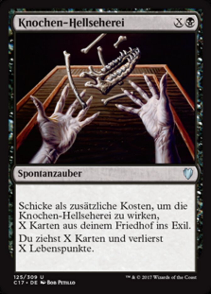 Knochen-Hellseherei