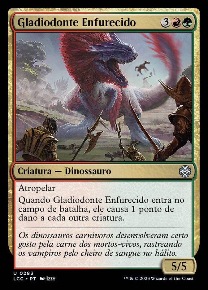 Gladiodonte Enfurecido