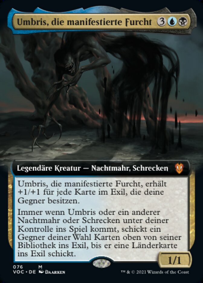 Umbris, die manifestierte Furcht