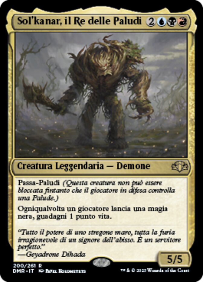 Sol'kanar, il Re delle Paludi