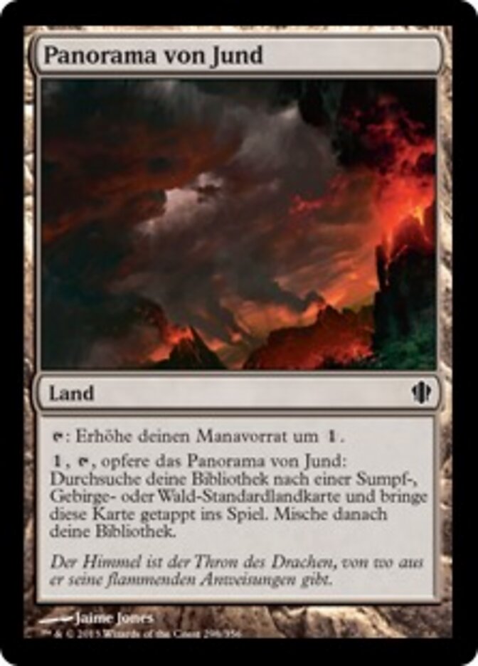 Panorama von Jund