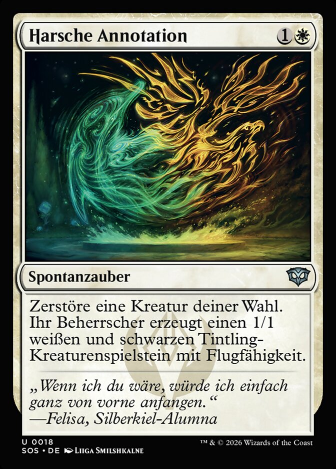 Harsche Annotation