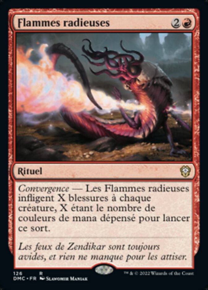 Flammes radieuses