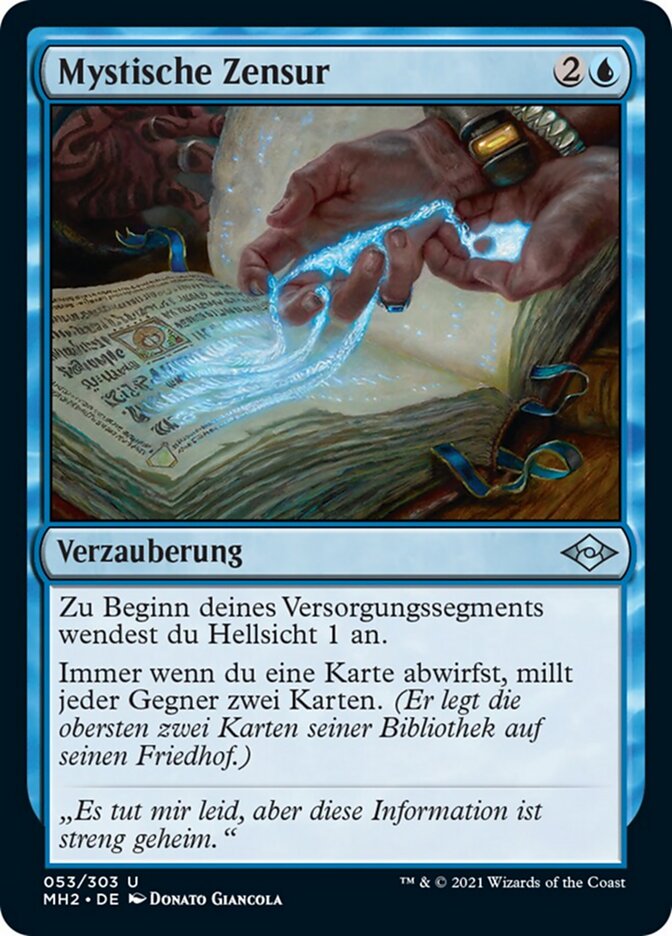 Mystische Zensur