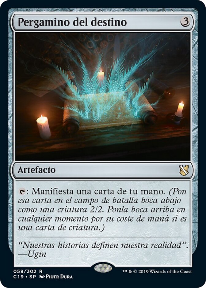 Pergamino del destino