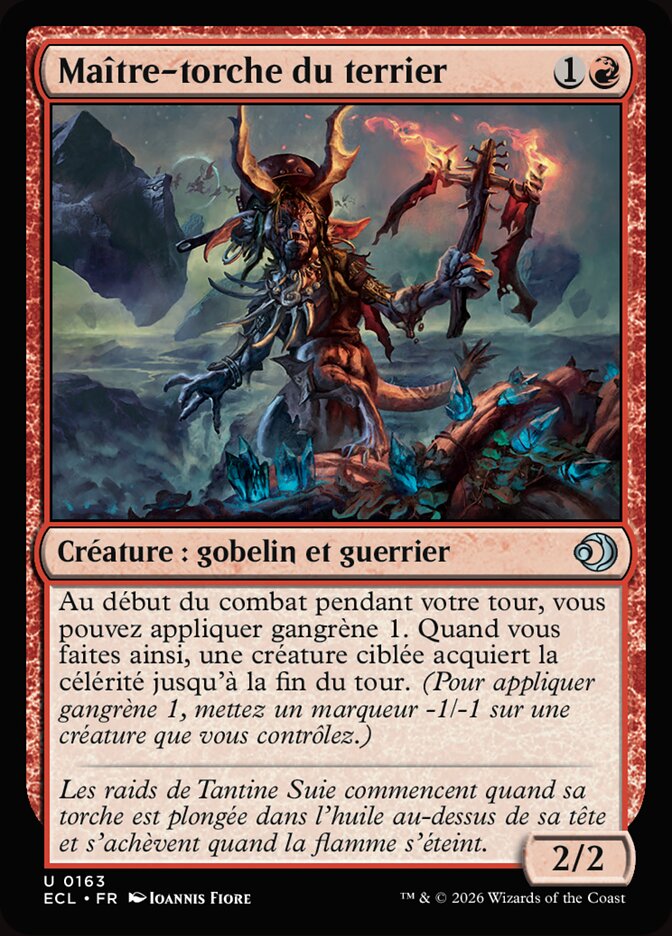 Maître-torche du terrier