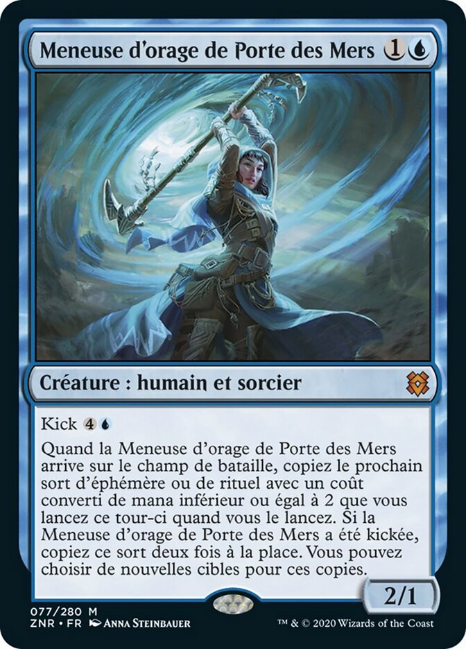 Meneuse d'orage de Porte des Mers