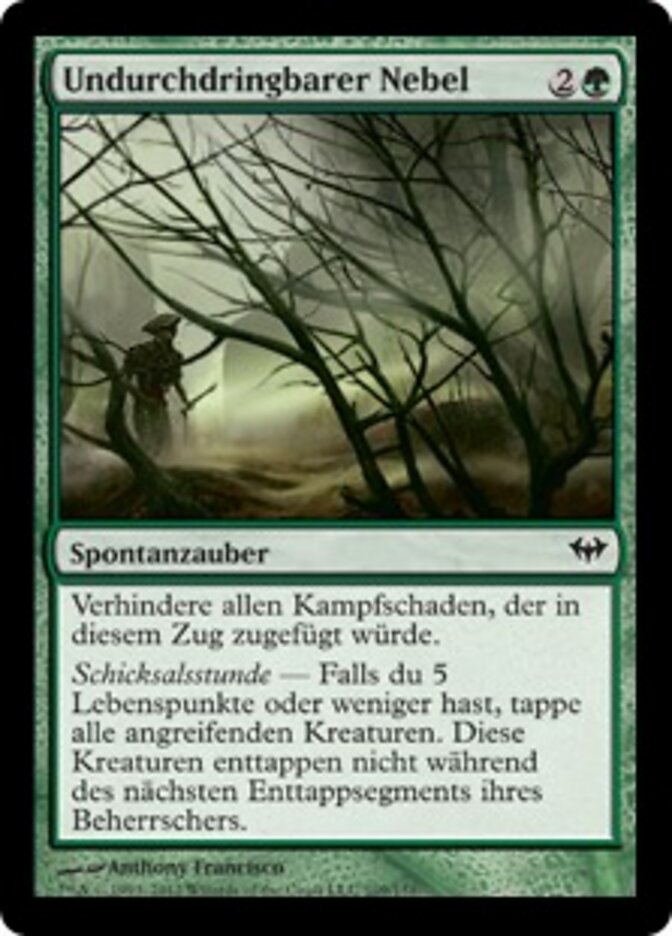 Undurchdringbarer Nebel