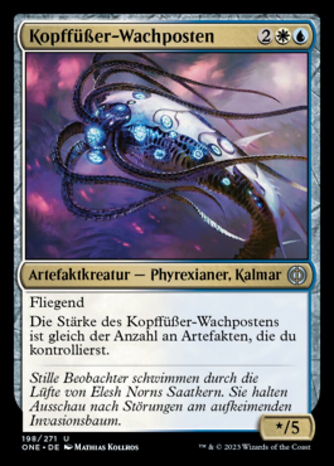 Kopffüßer-Wachposten
