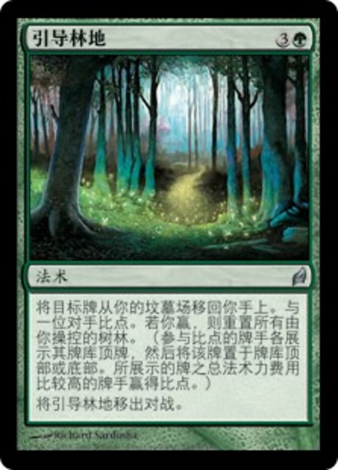引导林地