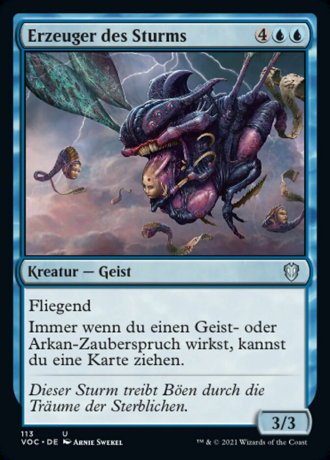 Erzeuger des Sturms
