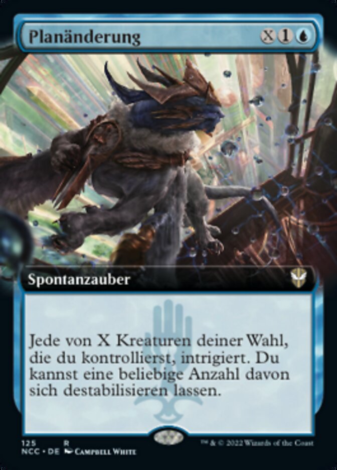 Planänderung
