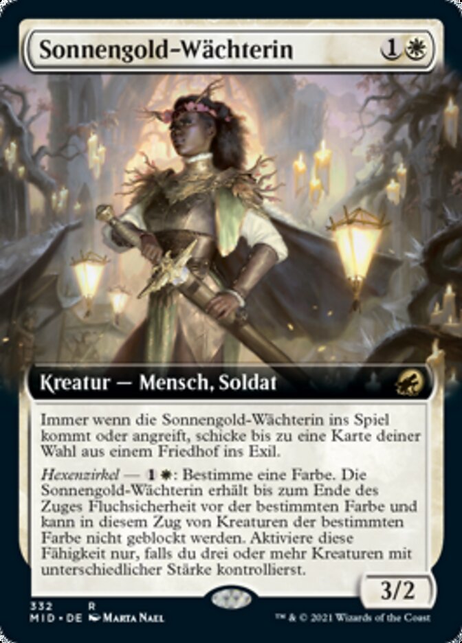 Sonnengold-Wächterin