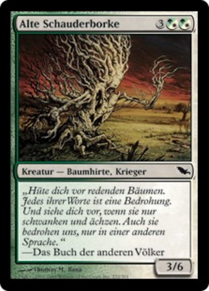 Alte Schauderborke