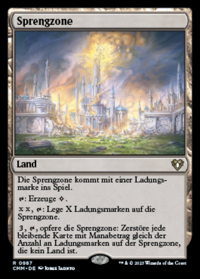 Sprengzone