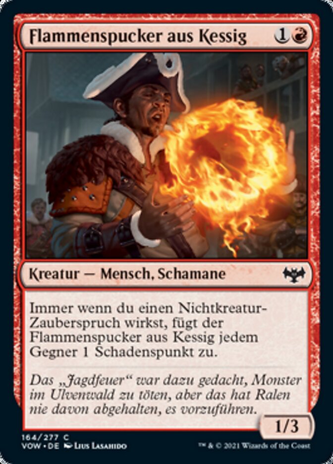 Flammenspucker aus Kessig