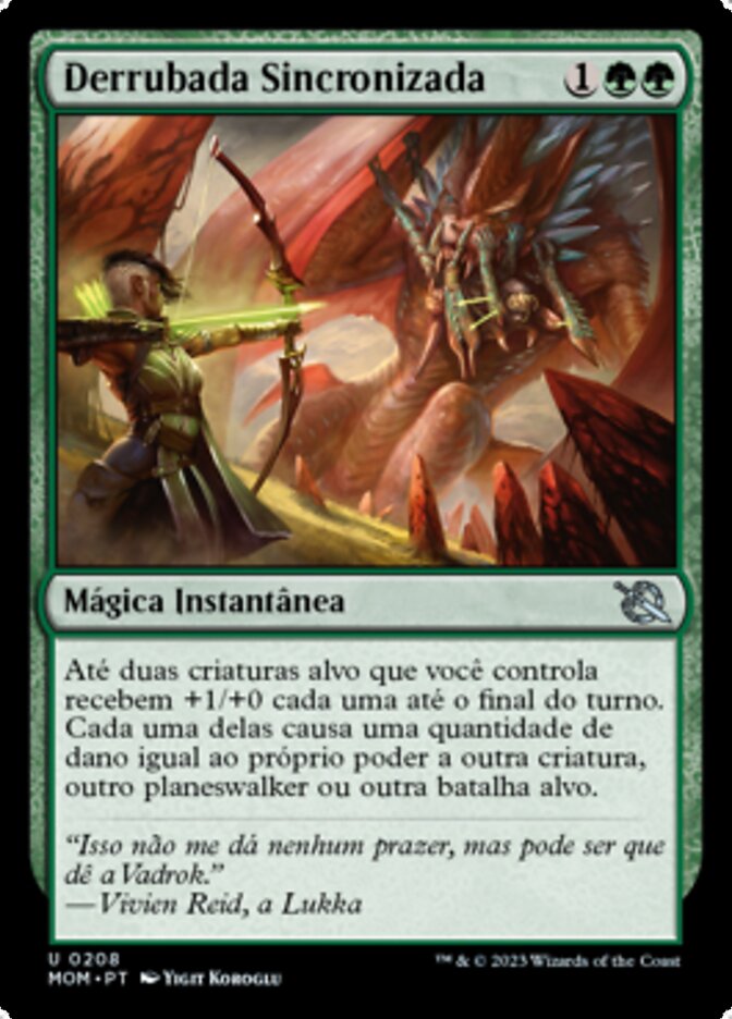 Derrubada Sincronizada