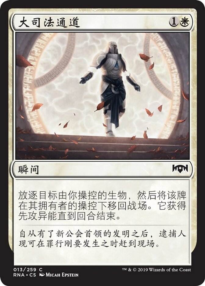 大司法通道