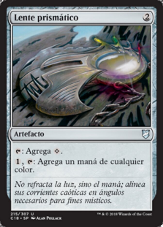 Lente prismático