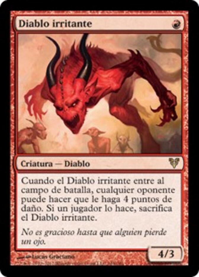 Diablo irritante
