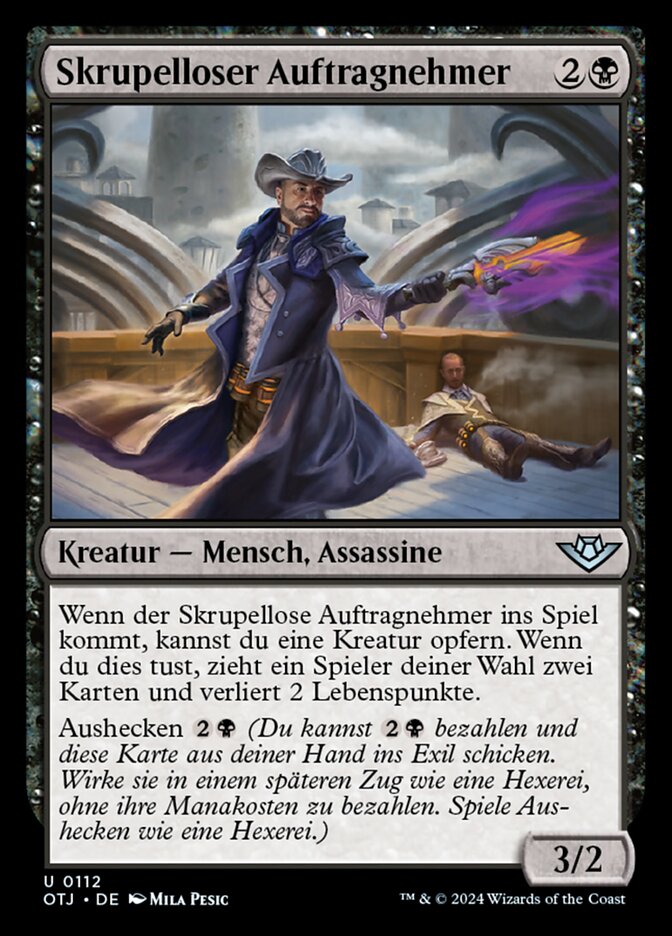 Skrupelloser Auftragnehmer