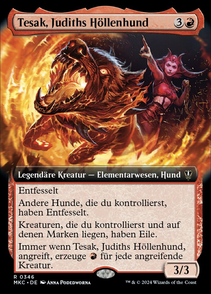 Tesak, Judiths Höllenhund