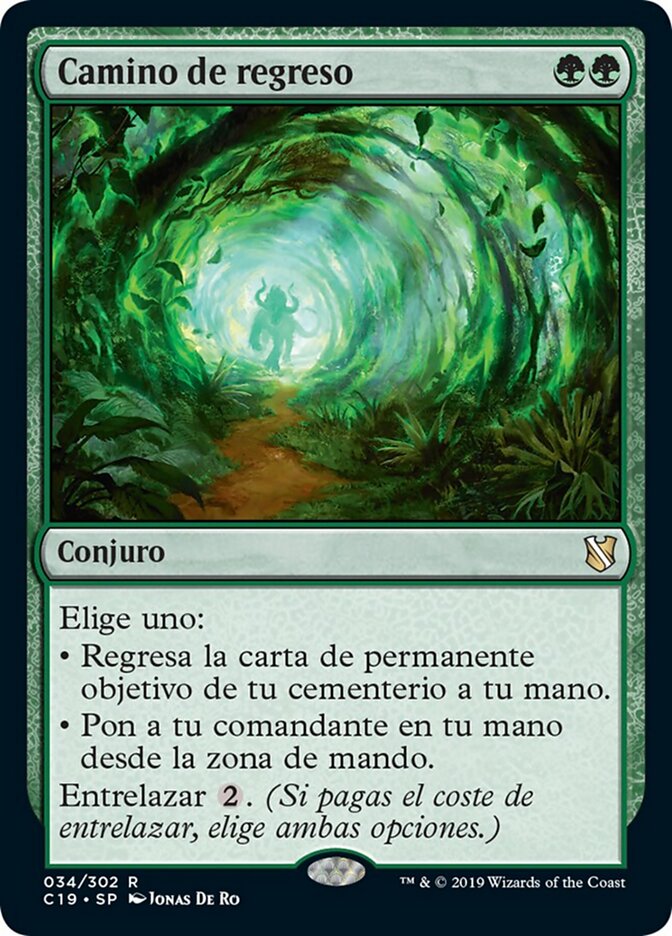 Camino de regreso
