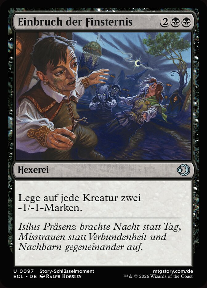 Einbruch der Finsternis