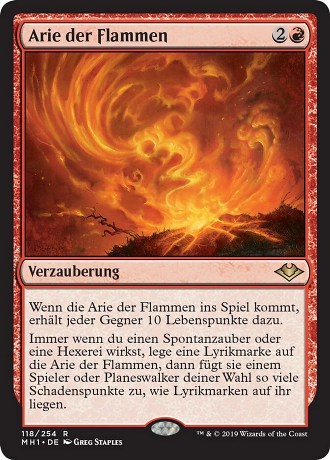 Arie der Flammen