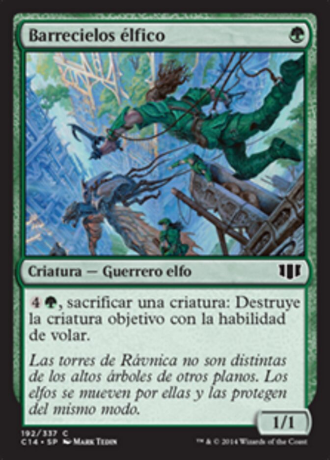Barrecielos élfico