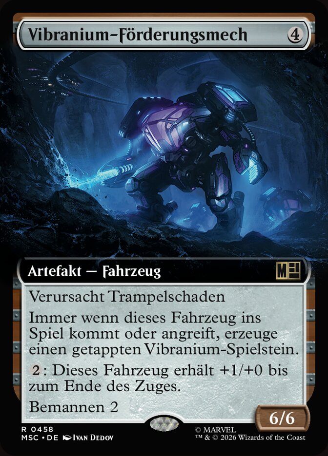 Vibranium-Förderungsmech